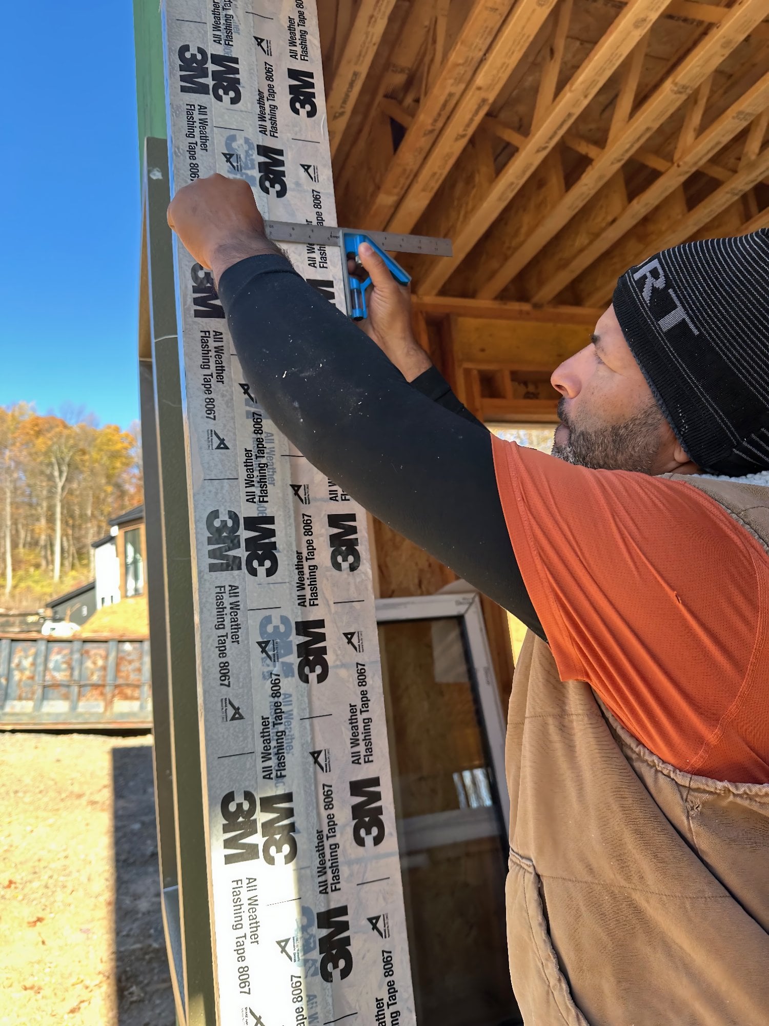 Hands-on craftsmanship — window flashing